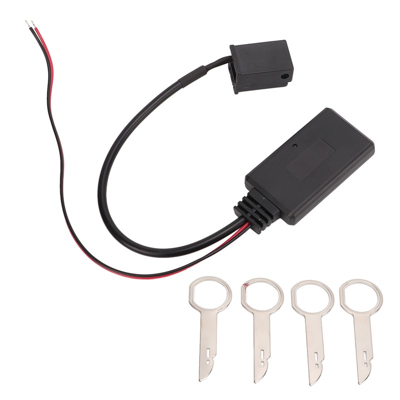 Car Bluetooth Music Adapter Audio Stereo Aux Cable Replacement for