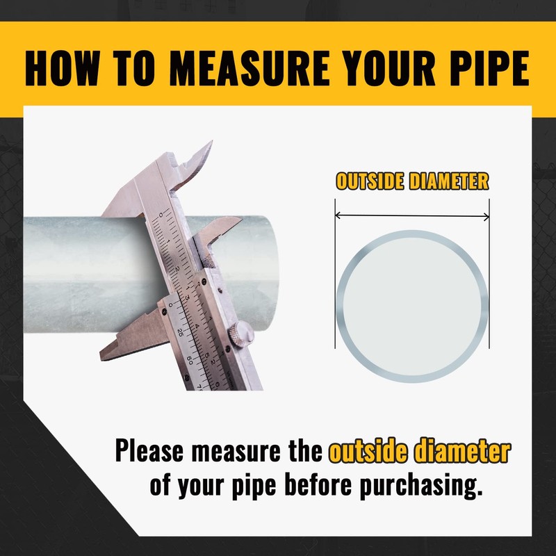 VIVIDA 1-3/8" Black Chain Link Gate Hinge & Latch Kit,