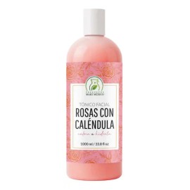 Tónico rosas & caléndula 1 L, alivio e hidratación diaria