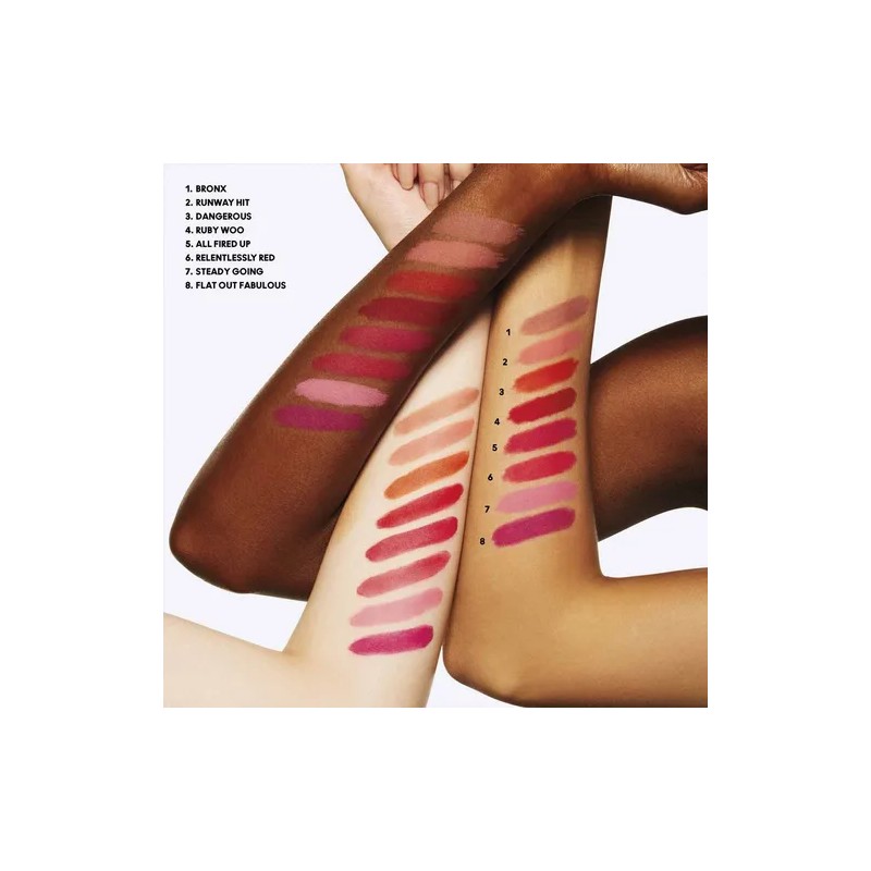 Labial matte de larga duracin MAC retro matte lipstick