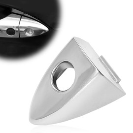 SYudwen Front Left Driver Side Door Handle Lock Bezel Cap Key Hole Trim Compatible with H0nda Accord 2013-2017, Clarity 4 Door 2017-2018 etc, Door Handle Key Hole Bezel Cover Replaces OE# 72184T2AG21