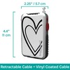 Buggyguard Anti-Theft Retractable Stroller Lock, One Heart