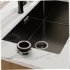 Operitacx Stainless Steel Sink Flange for Garbage Disposal Food Waste