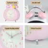 Cute Cartoon Alarm Clock Kids Students Bell Alarm Clock Child
