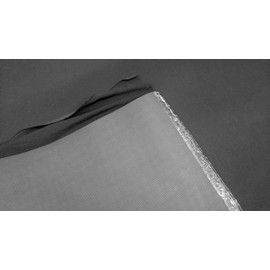 5mm Textured Rubber Neoprene Fabric, Shark Skin Wetsuit Fabric, Aquatic Material, Medical & Marine Grade (Black, 1' x 4')