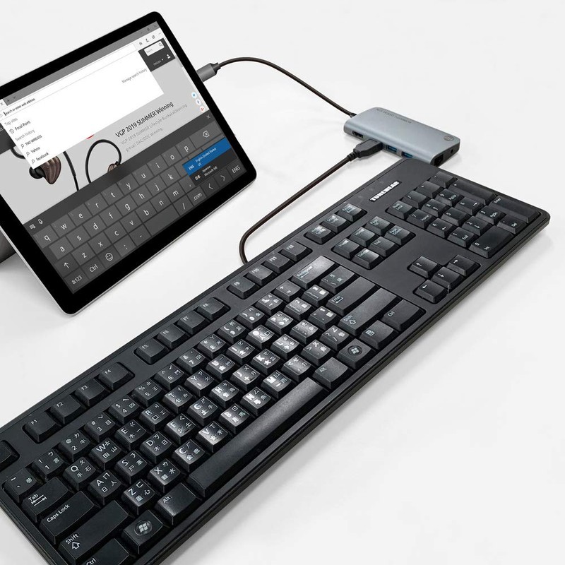 TUNEWEAR ALMIGHTY DOCK C3 Multi USB-C Hub Ethernet HDMI 4K