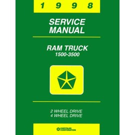 bishko automotive literature 1998 Dodge 1500-3500 Ram Truck Shop Service Repair Manual Book Engine Wiring OEM