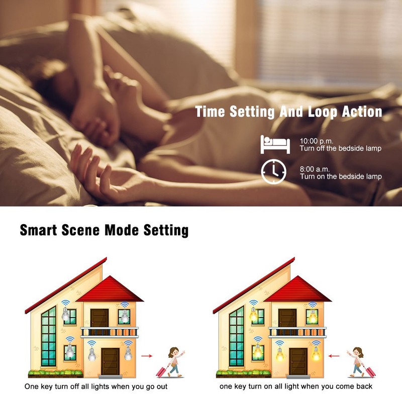 eMylo Tuya Smart WiFi Switch 2.4GHz, 1 Channel Wireless Relay