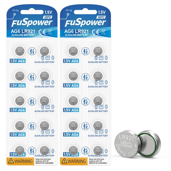 Fuspower SR920SW 371 370 AG6 Battery 1.5V Button Cell Watch