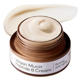 The Face Shop Alltimate - Crema Facial Coreana con Mucina Vegana y 8 Péptidos  Antiedad Reafirmante para Arrugas y Líneas Finas  Hidratante Ligero... 