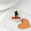Acxico 3Pcs Never Forget Red Poppy Pin Brooch and Lest