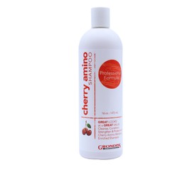 Grondins Cherry Amino Shampoo Strengthen and Protect Hair with Enriched Moisture 16 oz
