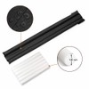 Efoxcity Waterproof Twin Door Draft Stopper Adjustable Size 30" to