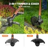 Litheli Cordless Weed Wacker 12 Inch, U20 Handy+ 20V String