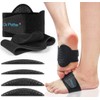DR. POTTER+ Arch Support, Plantar Fasciitis Relief Adjustable Compression Bands