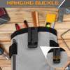 Clip-On Tool Belt Bag,Carpenter and Electrician Tool Pouch for Tools,Heavy