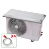 Mini Split Cover for Outside Unit, Heat Pump Outdoor Covers,