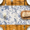 Artoid Mode Monochrome Sketch Floral Birds Spring Table Runner, Summer