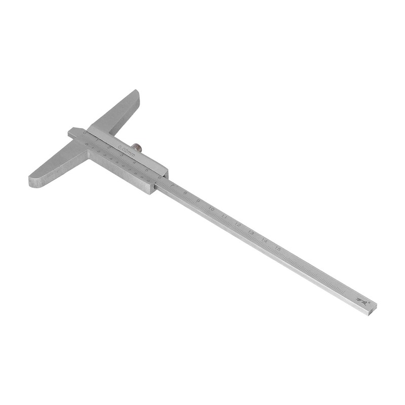 Depth Caliper Metal Gauge 0.02mm High Accuracy Micrometer Vernier Caliper