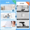 Foyer Nuage Wall Mounted Retractable Clothesline, 4.1m Long TPU Washing