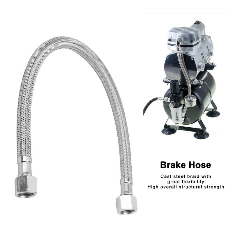 5pcs Air Compressor Element Hose Brake Silent Oil Free Line