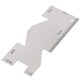 regle Patchwork + 1Pcs Metal Measuring Gauge Quilting Ruler Sewing Tool Accessory Somometer Rulers for Crafts