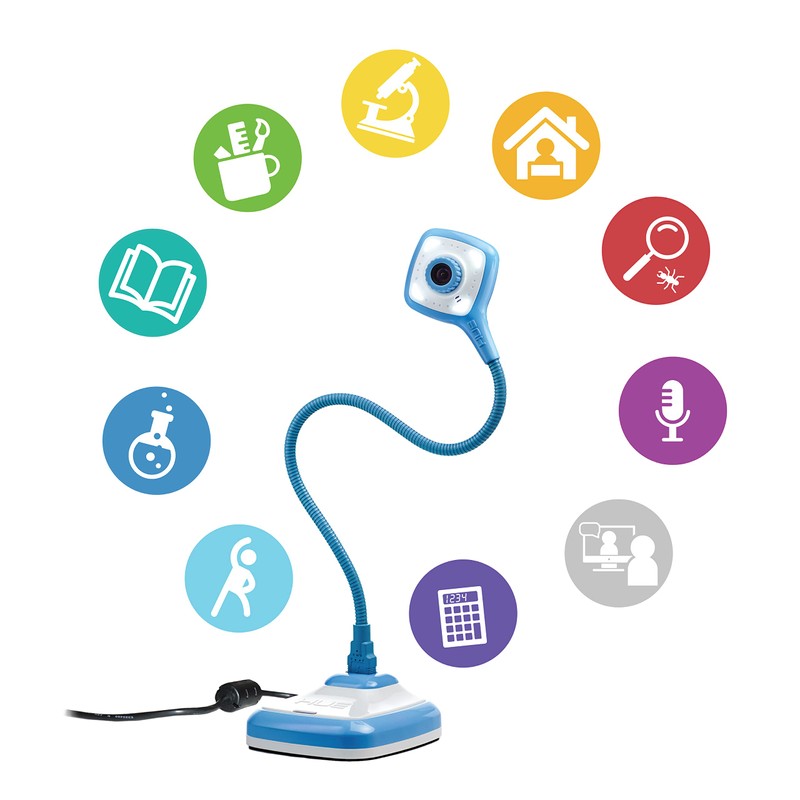 HUE HD Pro Flexible USB Video and Document Camera/Visualiser (Blue)