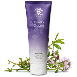 L’EUDINE Body Thyme Cream - Soothing Respiratory Tract & Airways – Thymes Products with Tomillo Cream - Support for Congestion and Sinuses for Kids and Adults - Great for Cold Season, 4 Fl Oz