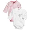 Schnizler Unisex Baby Bodysuits Whale Design - Pack of 2