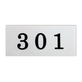kyouritusaintekku License Plate 9b – 301 White