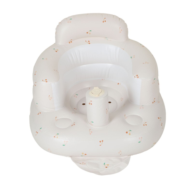 Baby Inflatable Seat with Air Pump Back Portable Safe Soft