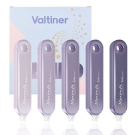 Valtiner 5-Piece Correction Tapes, Aesthetic Cute White Pull Out Tape, Quick Dry, Instant Correct, Easy to Use for School Office Supplies (Purple)