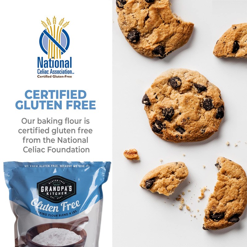 Grandpa's Kitchen Gluten Free Baking Flour Blend, All Purpose Gluten