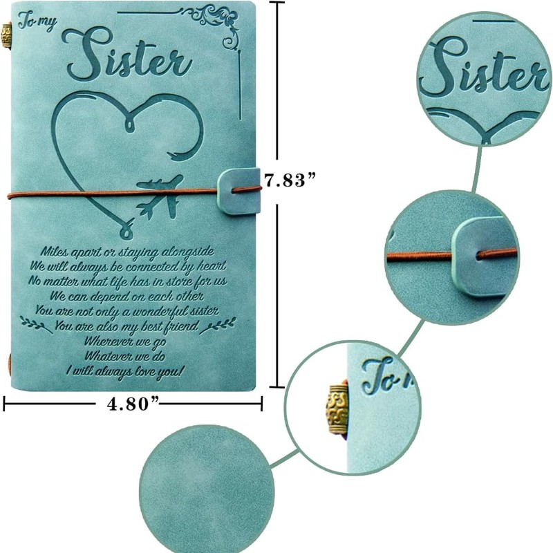 BoomBoomGifts Sister Birthday Gifts, for Sister,Birthday Gifts for Sister,Sister Gifts,Sister