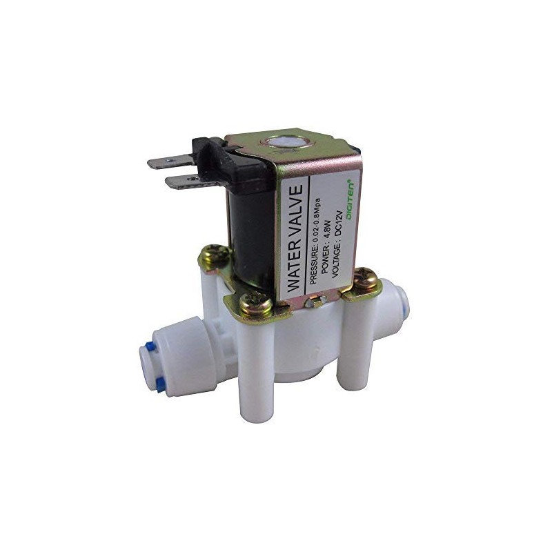 DIGITEN Water Flow Control LCD Display+G1/4" Flow Sensor Meter+12V G1/4"