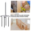 Shimeyao 4 Sets Newel Post Fastener Newel Post Mounting Kit