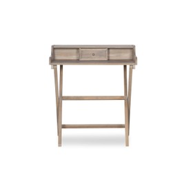 Linon Home Décor Griffin Gray Wash Folding Desk, Grey
