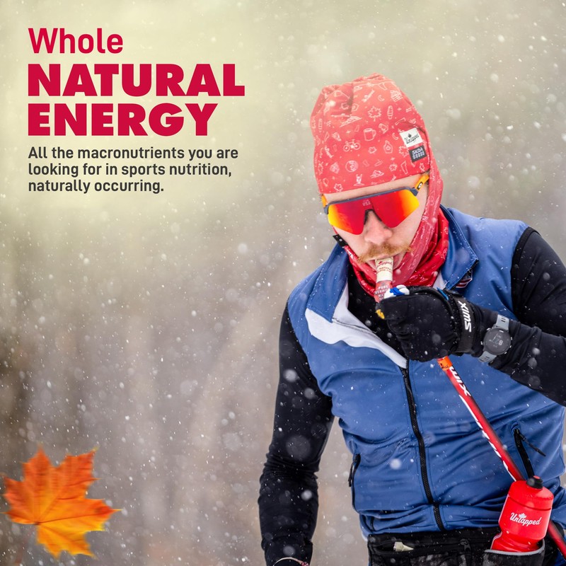 UnTapped Vermont Maple Syrup Packets for Athletes, Box of 20-0.96