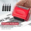 ASIRYVA 12Pcs Ink Refills for Address Blocker Stamp, Ink Refill
