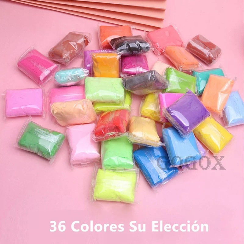GOGOX 32 Colores Arcillapolimerica Modelar Diy Juguetes Accesorio