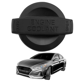 25441-B1000 Coolant Reservoir Cap Cover, Radiator Reservoir Cap Fit For Hyundai Genesi 15-16 G80 17-24 G90 17-22 Sonata 15-19 Nexo 2019-2023 Fit for Kia Cadenza 17-20 K900 19-20 Optima 16-20