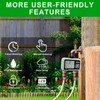 Irrigation Computer with 2 Independently Controlled Outputs, Digital Watering Timer