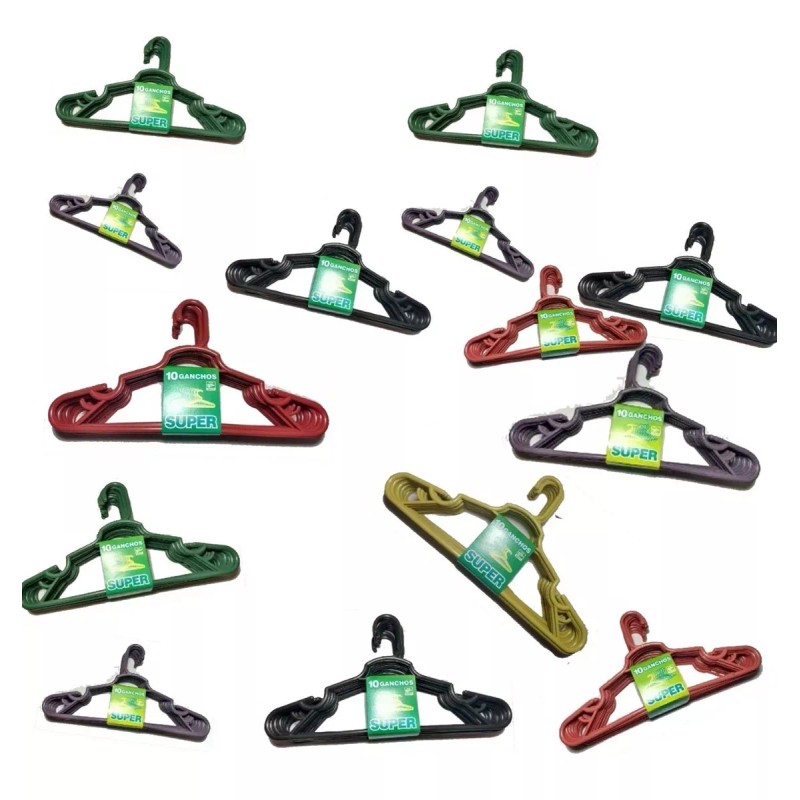 MDJ Combo Ganchos Grandes Y Chicos 100 Piezas