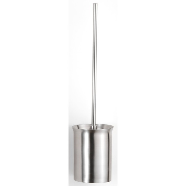 Bobrick 544 Heavy Duty 304 Stainless Steel Cubicle Collection Toilet Brush Holder, Satin Finish, 15-7/8" Overall Height