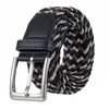 BSLLNEK - Cinturón elástico trenzado, 1 3/8 pulgadas, cinturón elástico