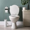 Design House Dalton Round Wood Toilet Seat in White