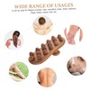 Baluue Wooden Acupoint Massage Brush Lightweight Manual Therapy Tool for
