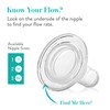 Evenflo 4 Pack Classic Silicone Nipple, Medium Flow (3-6 months)