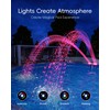 2025 Upgrade Higher Pool Fountain with Lights for Above Ground/Inground