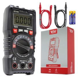 VViViD REV 6000 Count Digital Multimeter with Ohm Volt Amp and Diode Voltage Tester